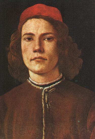 Sandro Botticelli Portrait of a Young Man_b France oil painting art